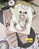 تیشرت شلوار دختر انیمه - Image 4