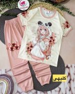 تیشرت شلوار دختر انیمه - Image 7