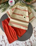 تیشرت شلوارک خرس راه راه - Image 8