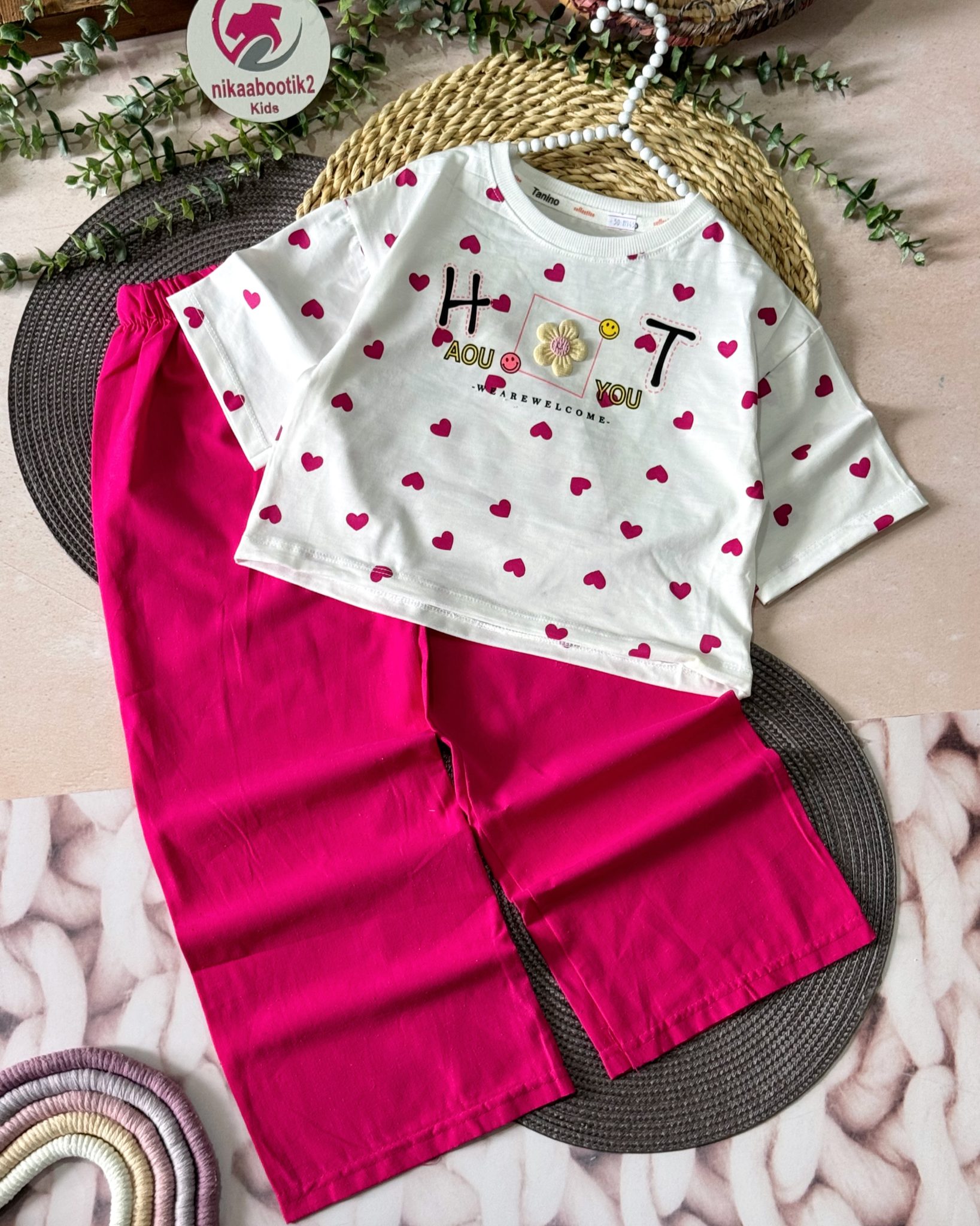 photo-output کراپ شلوار قلبی - Image 5