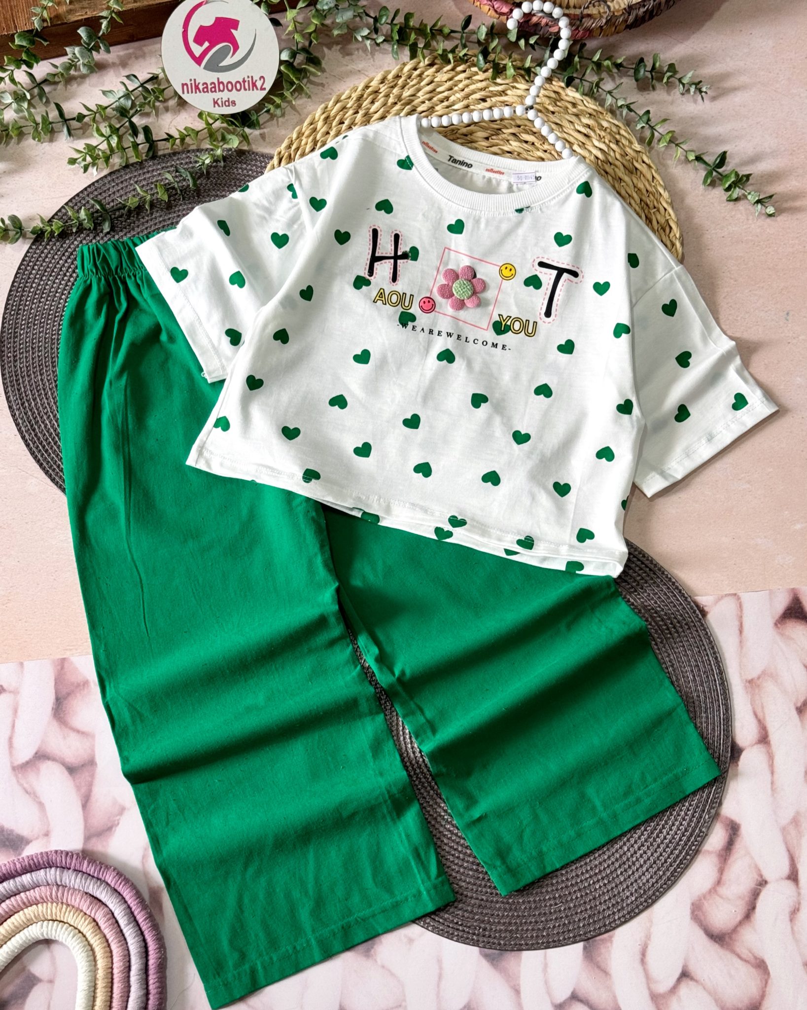 photo-output کراپ شلوار قلبی - Image 7