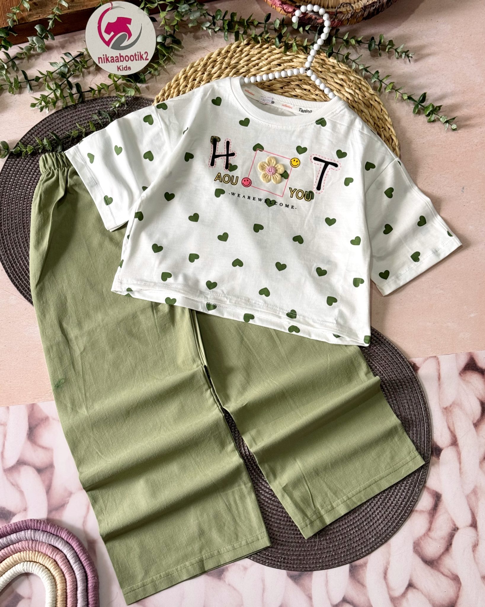 photo-output کراپ شلوار قلبی - Image 2