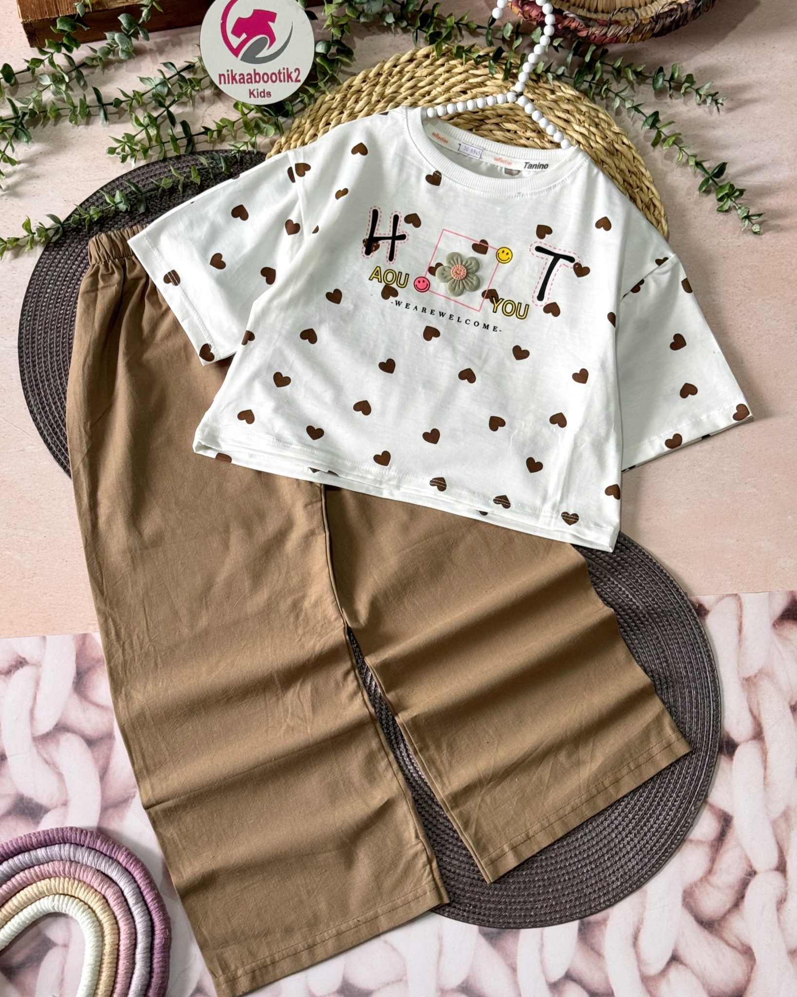 photo-output کراپ شلوار قلبی - Image 4