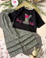 کراپ شلوار خرگوش پلنگی - Image 5