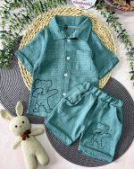 پیراهن شلوارک خرس رقاص - Image 2