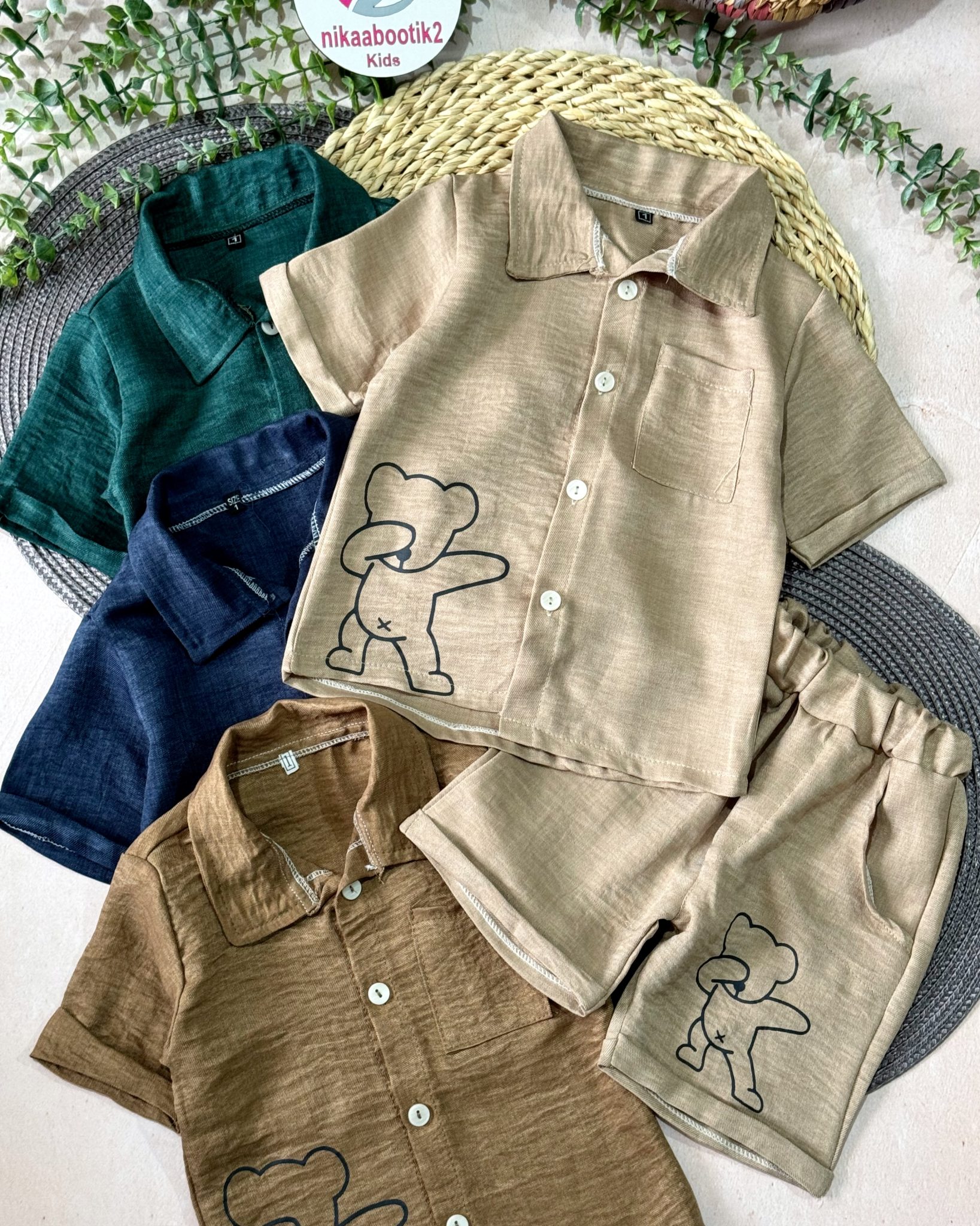 photo-output پیراهن شلوارک خرس رقاص - Image 1