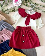 شومیز دامن کراواتی