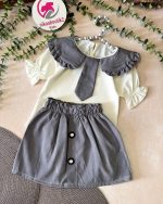 شومیز دامن کراواتی - Image 6