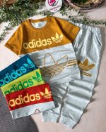 تیشرت شلوار آدیداس ملانژ