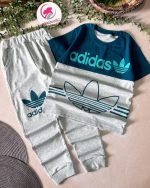 تیشرت شلوار آدیداس ملانژ - Image 4