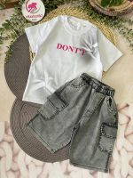 تیشرت شلوارک لی آبرنگی - Image 7