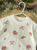 کراپ شلوارک شکوفه گیلاس - Image 3