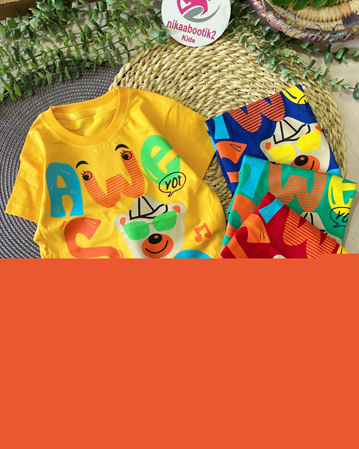 تیشرت شلوارک خرس عینکی - Image 1