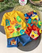 تیشرت شلوارک خرس عینکی