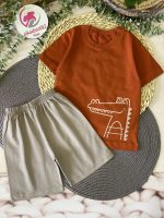 تیشرت شلوارک کروکودیل - Image 4