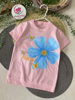 تیشرت گل و پروانه - Image 4
