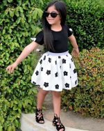 شومیز دامن پاپیون سفید - Image 5