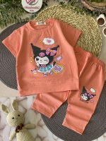 تیشرت شلوارک دختر کرومی - Image 8