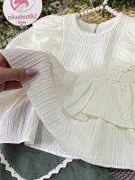 شومیز شلوارک چین دار - Image 4