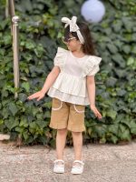 شومیز شلوارک چین دار