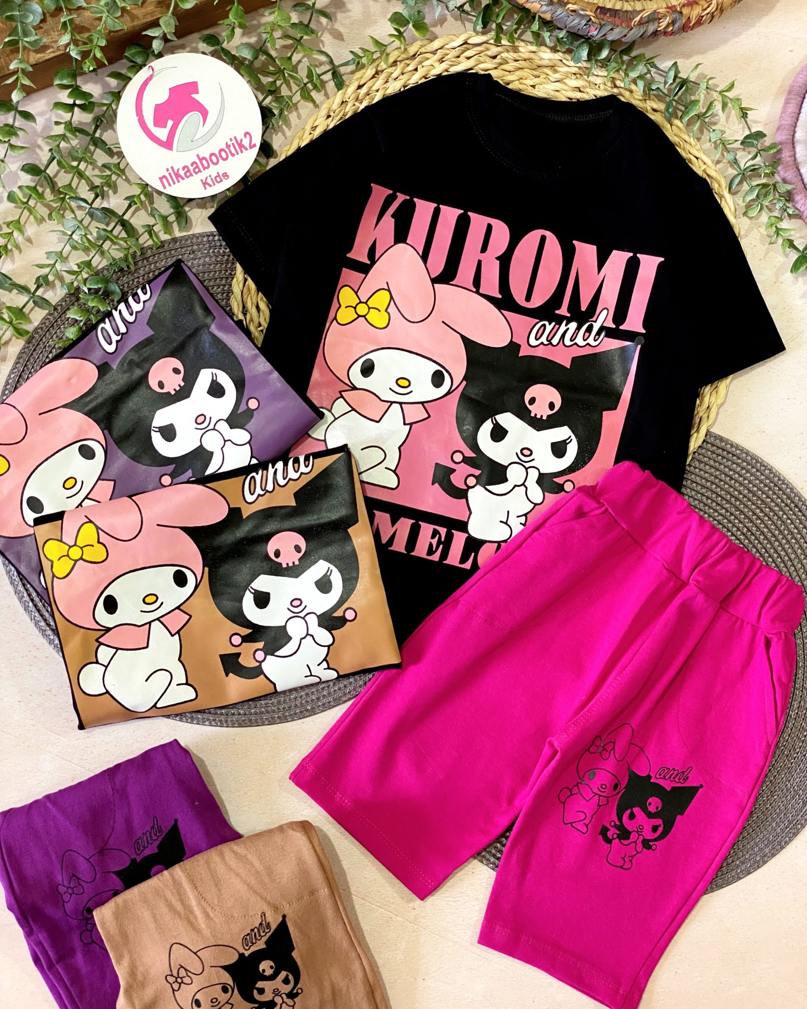 83631327-663E-487E-BB0C-4F7B704987D5 تیشرت شلوارک ملودی و کرومی - Image 1