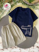 تیشرت شلوارک کروکودیل - Image 3