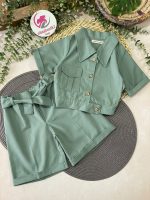 شومیز شلوارک سرنا - Image 5