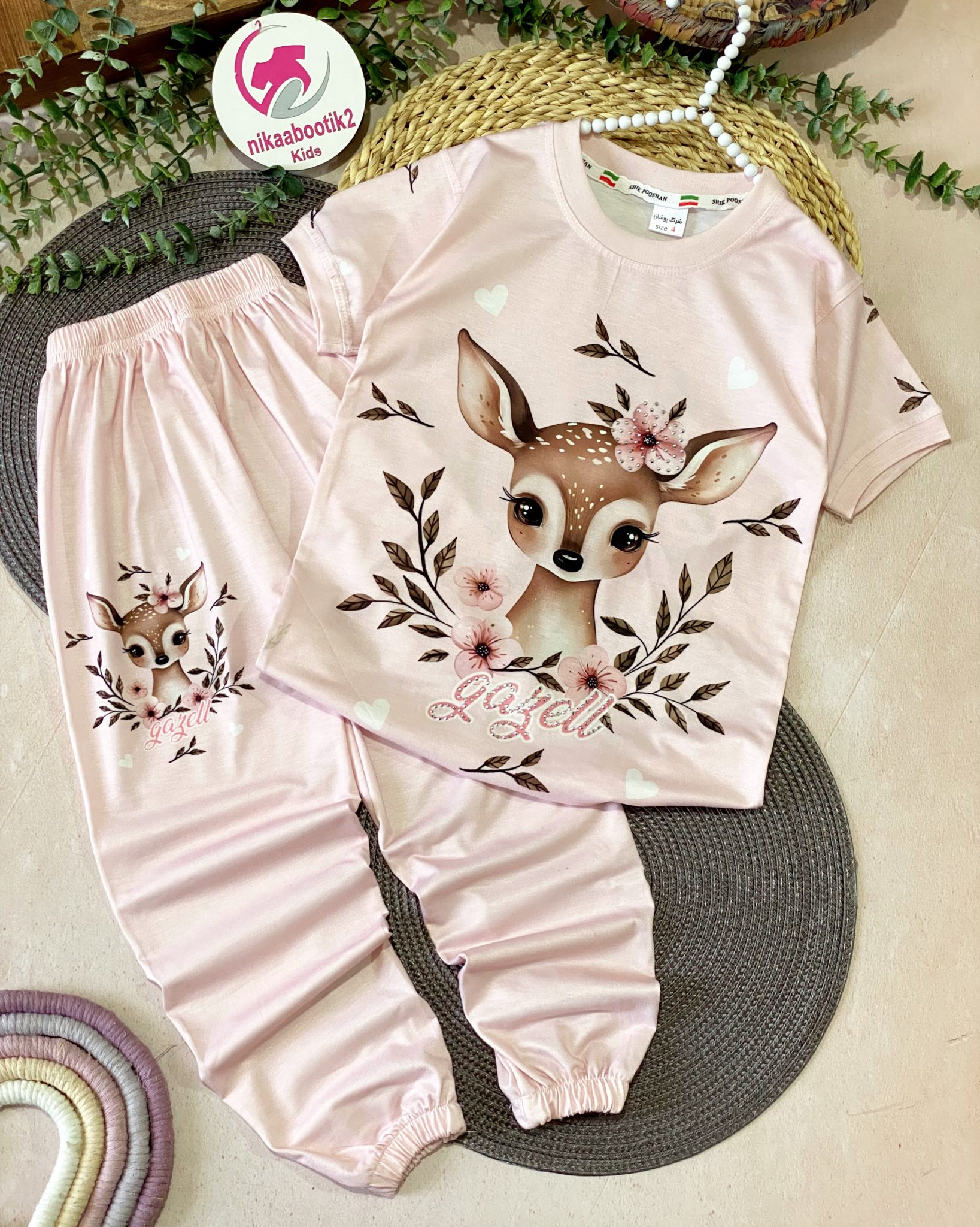 CB1AE538-DE3C-4A7D-82F8-E76D76BD2B9D تیشرت شلوار آهو - Image 1