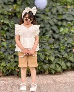 شومیز شلوارک چین دار - Image 10