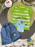 تیشرت شلوارک فیل پادار - Image 5