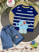 تیشرت شلوارک فیل پادار - Image 8