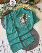 کراپ شلوار دختر مرواریدی - Image 14