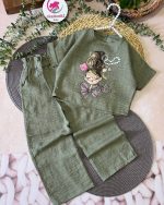 کراپ شلوار دختر مرواریدی - Image 22