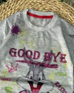 تیشرت خرگوش ملانژ - Image 3