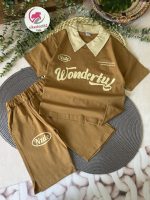 تیشرت شلوارک یقه دار - Image 5