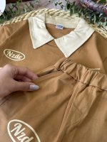 تیشرت شلوارک یقه دار - Image 4