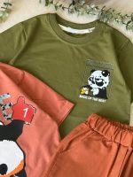 تیشرت شلوارک پاندا عصبانی - Image 3