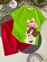 تیشرت شلوارک خرس و خرگوشها - Image 4