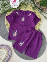 تیشرت شلوارک گلدوزی ستاره - Image 10