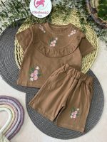 تیشرت شلوارک گلدوزی ستاره - Image 9