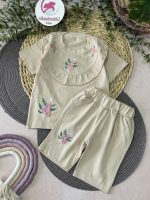 تیشرت شلوارک گلدوزی ستاره - Image 5