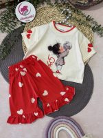 کراپ شلوارک دختران زیبا - Image 8