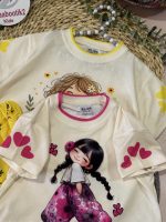 کراپ شلوارک دختران زیبا - Image 6