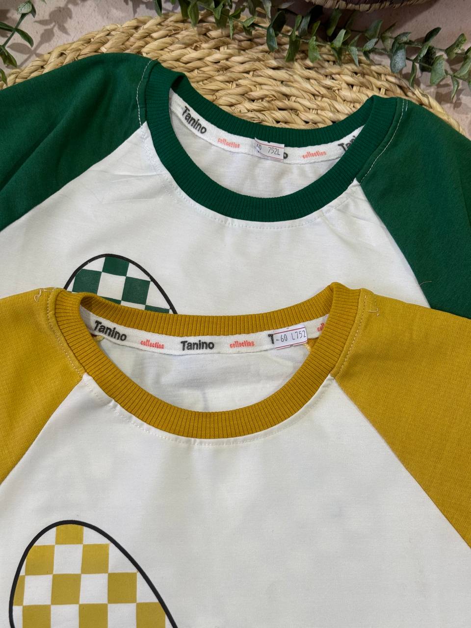 C4076D30-E139-48BB-A28E-890A15AFCFE7 تیشرت شلوار خرگوش چهار خونه بزرگ - Image 3