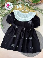 پیراهن پاپیون مشکی - Image 4