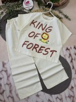 کراپ شلوار شیر کوچولو - Image 4