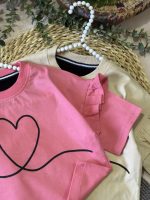 کراپ شلوارک قلب دنباله دار - Image 8