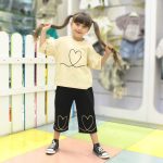 کراپ شلوارک قلب دنباله دار - Image 4