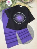 تیشرت شلوار شنل دوزی - Image 3