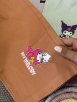 تیشرت شلوارک کرومی و ملودی کتان - Image 4